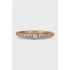 Gold ring with a diamond