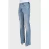Men's light blue straight fit jeans