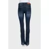 Blue skinny jeans