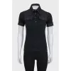 Straight T-shirt with patch pockets