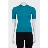 Fitted wool T-shirt