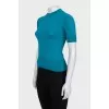 Fitted wool T-shirt