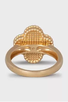 Золота каблучка Vintage Alhambra