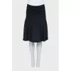 Skirt with lace belt