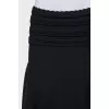Skirt with lace belt