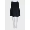 Skirt with lace belt