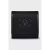 Square wallet with logo