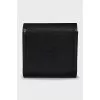 Square wallet with logo