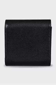 Square wallet with logo
