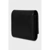 Square wallet with logo