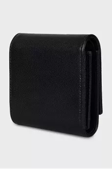 Square wallet with logo