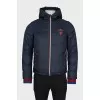 Men's jacket with a signature monogram