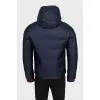 Men's jacket with a signature monogram