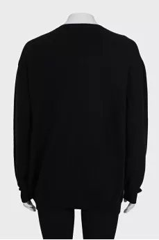 Men's sweater with a print