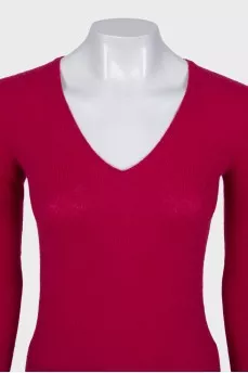Pink cashmere jumper