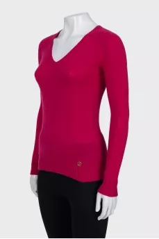 Pink cashmere jumper