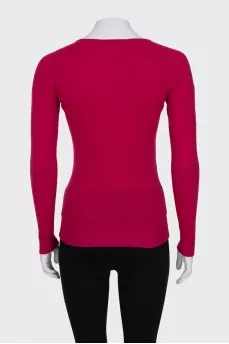 Pink cashmere jumper