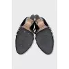 Ofelia embellished suede shoes