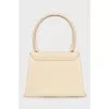 Beige Le Chiquito bag with logo