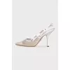 J'Adior mesh slingbacks