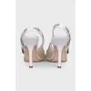 J'Adior mesh slingbacks