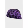 Animal print chain bag