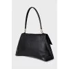 Hourglass bag with gold-tone hardware