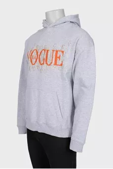 Men's hoodie by Vogue x the Coat