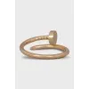 Juste un Clou nail-shaped gold ring
