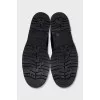 Men's insulated leather lace-up boots