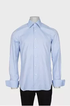 Men's blue shirt