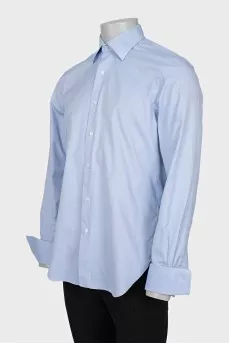 Men's blue shirt