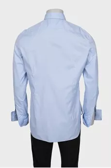 Men's blue shirt