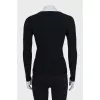 Jacket made of suede and textile