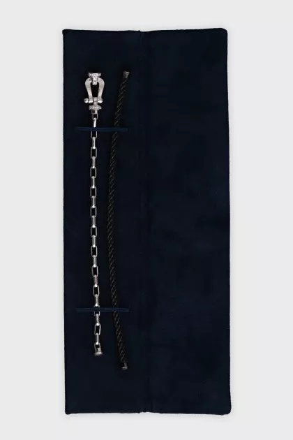White gold bracelet with interchangeable strap
