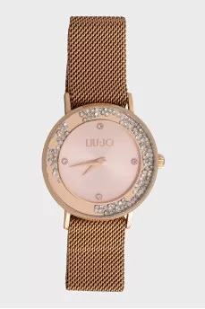 Dancing Slim watch with rhinestones