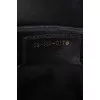Black Leather Saddle Bag