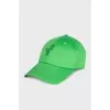 Light green cap with logo