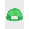 Light green cap with logo