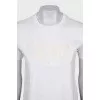 Cropped T-shirt with applique