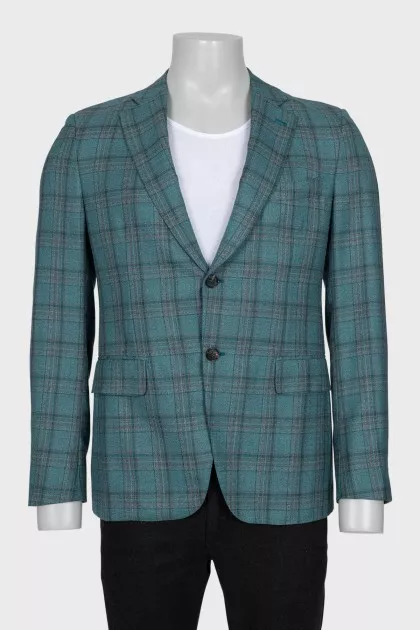 Men's cashmere and silk jacket