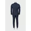 Men's suit in a large check pattern