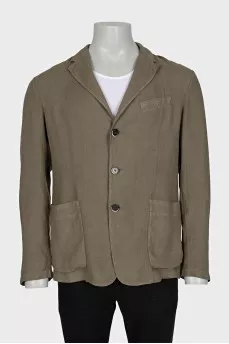 Men's linen jacket