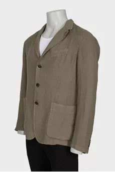Men's linen jacket