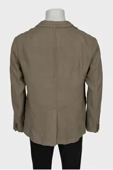 Men's linen jacket