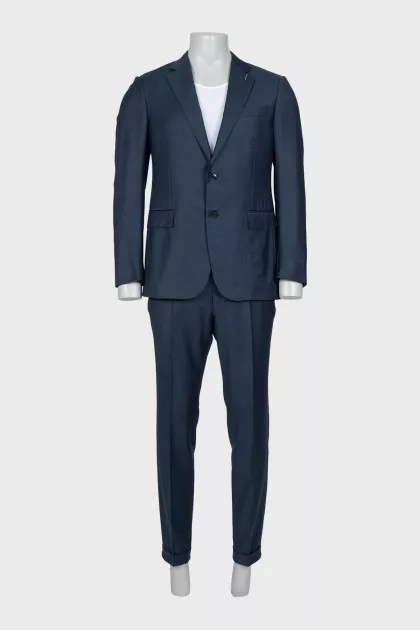 Men's wool suit consisting of a jacket and trousers
