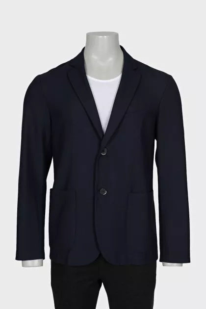 Men's black jacket