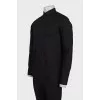 Men's black shirt with brand logo