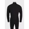 Men's black shirt with brand logo