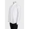 Men's straight-cut button-down shirt